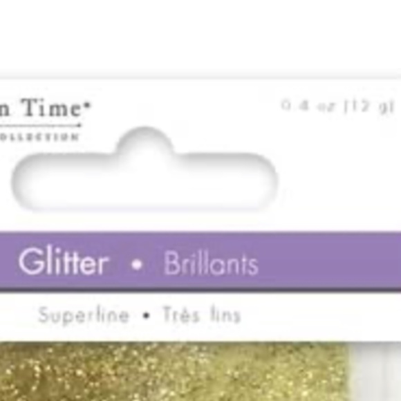 Superfine Glitter, Gold Asst Pouches (12g) - Picture 6 of 6
